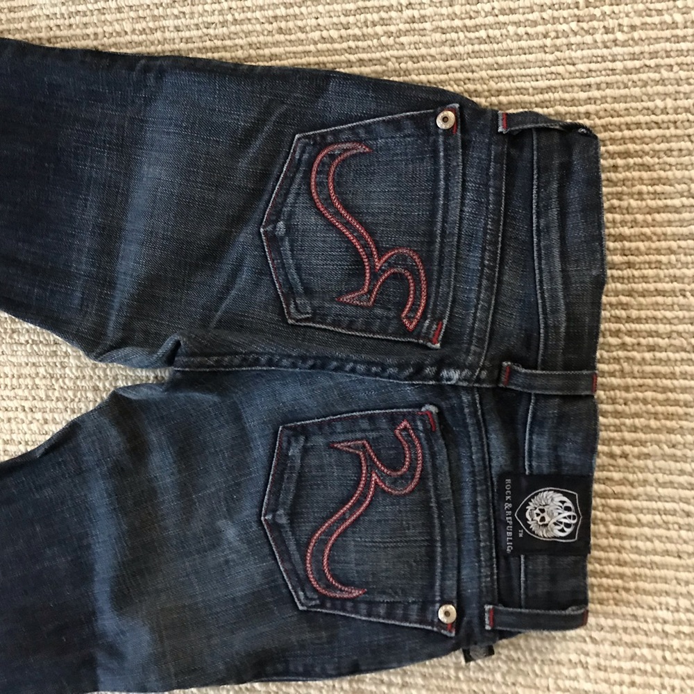 Rock & Republic Nora Jeans Boot Cut size 23